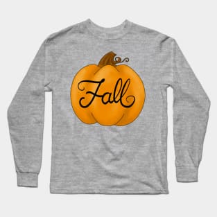 Fall Pumpkin Long Sleeve T-Shirt